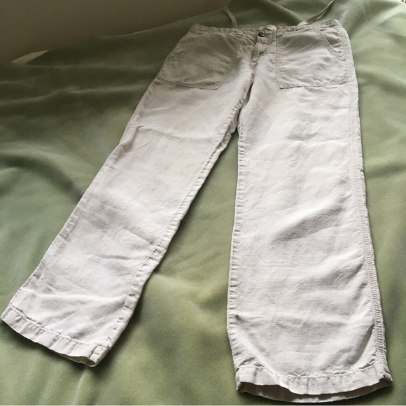 100% Linen Pants Old Navy (Soft Khaki) - Picture 10 of 12
